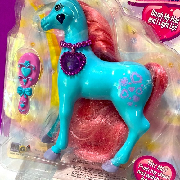 MAGIC TOUCH PONY VINTAGE 90s MAGIC HEART PONY MIRANDA HEARTS LIGHT UP & BLINK - Picture 10 of 16